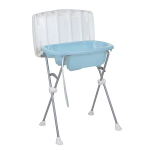 Bañito Tchibum Celeste: Comodidad y Seguridad para el Baño del Bebé