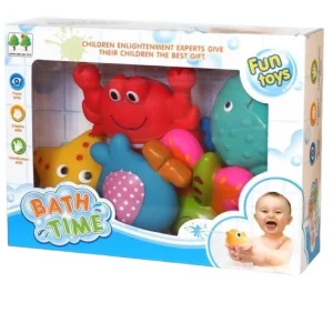 Set de 6 Animales para el Baño que Lanzan Agua