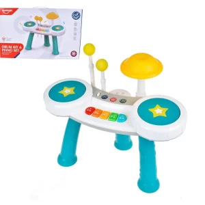 Batería Musical Huanger - ¡Diversión y Aprendizaje para Futuros Músicos!