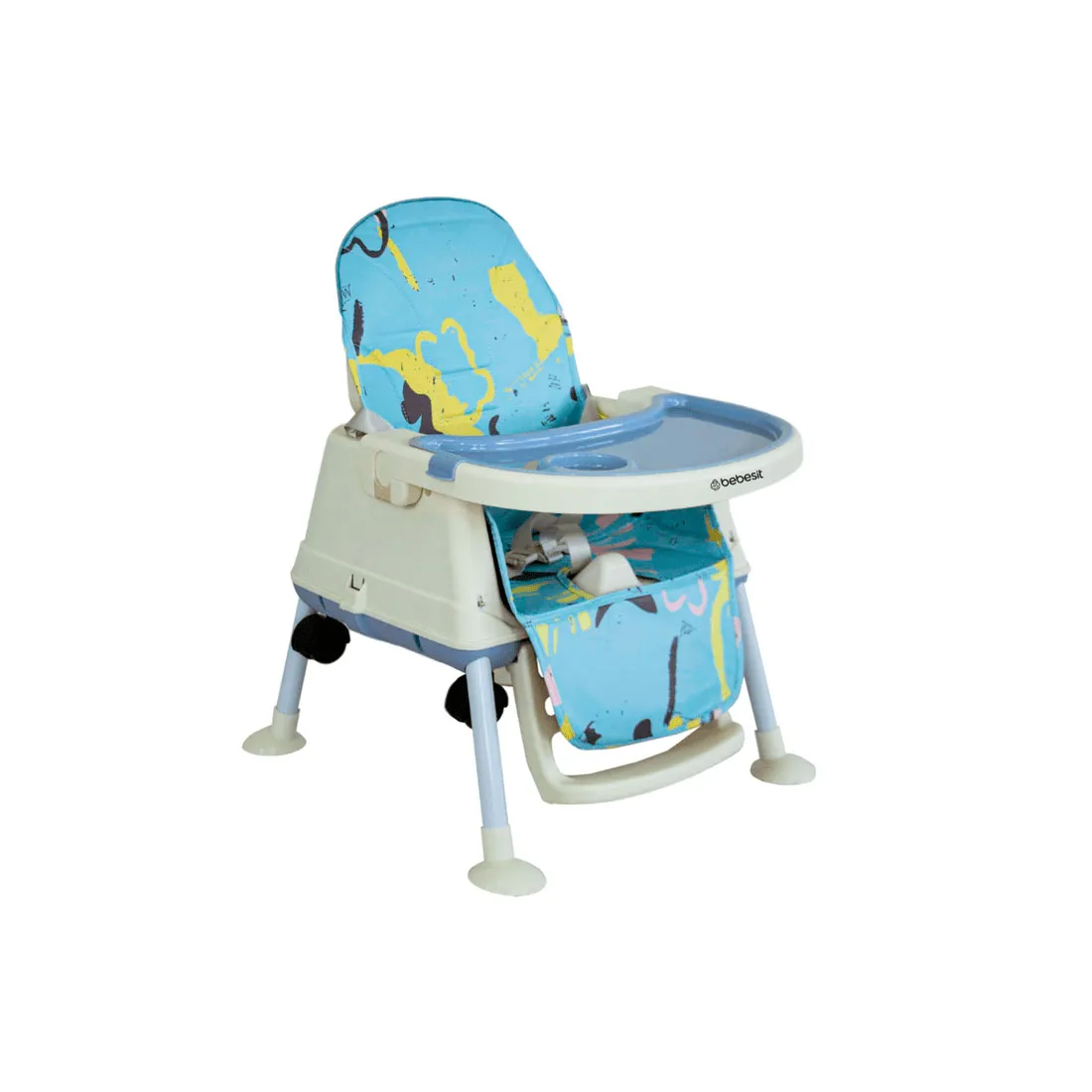 SILLA COMEDOR 3 EN 1 SMART YY22QBL AZUL BEBESIT - Imagen 6