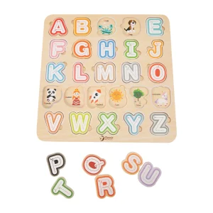 Puzzle de Encastre - Abecedario con Imágenes - Classic World