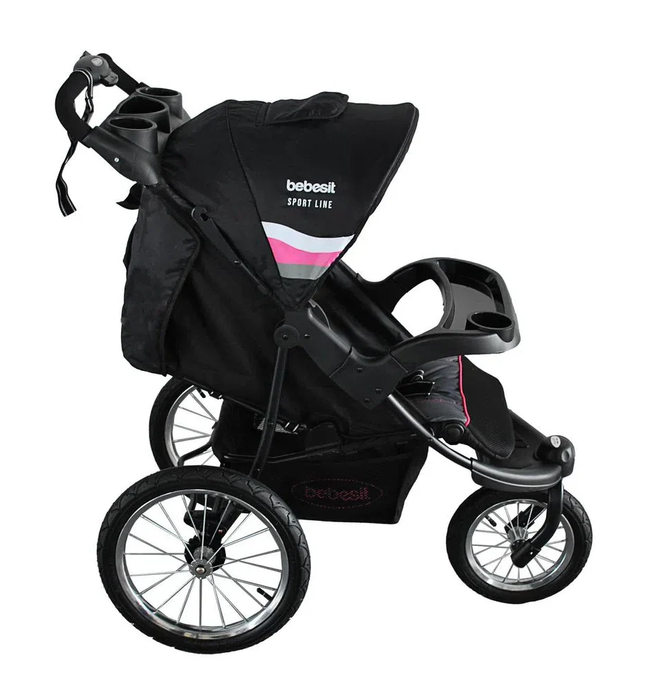 COCHE TRAVEL SYSTEM JOGGER CXP28 BEBESIT ROSADO - Imagen 3