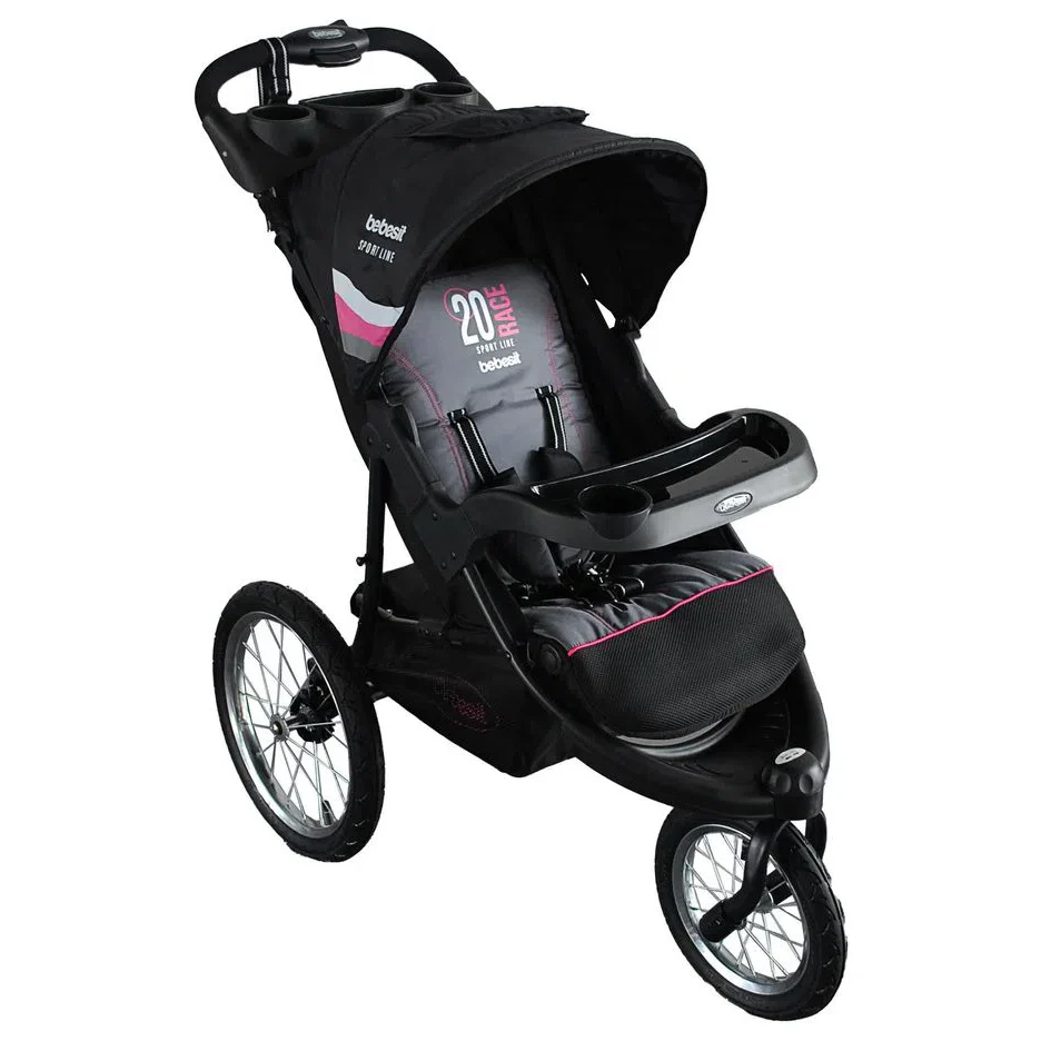 COCHE TRAVEL SYSTEM JOGGER CXP28 BEBESIT ROSADO - Imagen 2