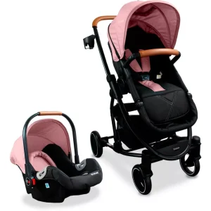 COCHE TRAVEL SYSTEM PRIMA SL461A BEBESIT ROSADO