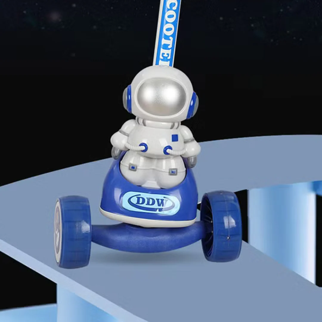 SCOOTER INFANTIL 3 EN 1 - DIVERSIÓN Y SEGURIDAD EN CADA PASEO DL-K105Z MUNBE ROSADO - Imagen 3