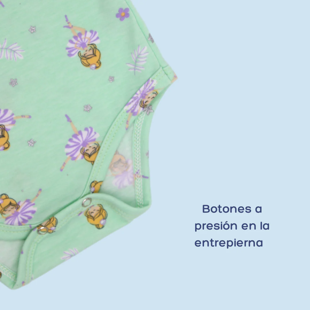 BODY BOLERO ESTAMPADO 2031 CRECIENDO BABY - Imagen 3