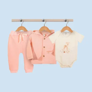 SET 3 PZA BEBÉ NIÑA 10905 FOR BABY