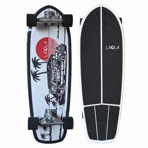 Surfskate La Ola – 31″ x 10″ – Skullbus
