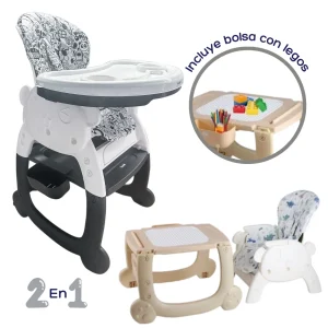 SILLA DE COMER ARTIST EB640 EBABY NEGRO