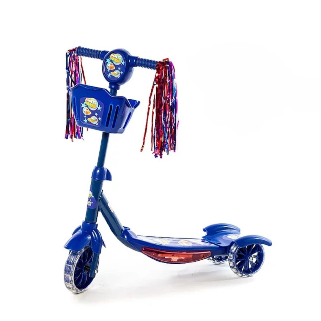 SCOOTER INFANTIL CON LUCES Y SONIDOS 703 MUNBE AZUL - Imagen 2