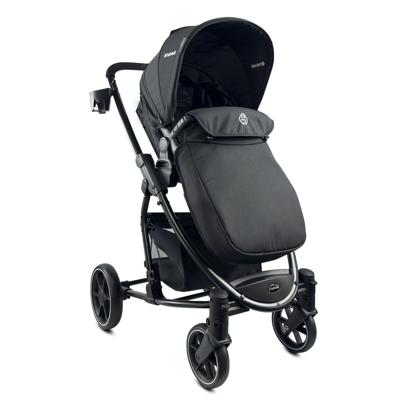 COCHE TRAVEL SYSTEM PRIMA SL461ABK - NEGRO BEBESIT- - Imagen 2