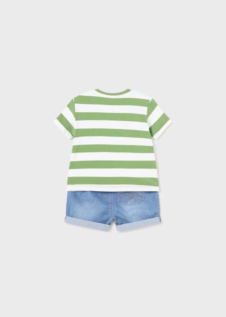 CONJUNTO PANTALON CORTO 1209 MAYORAL - Imagen 2