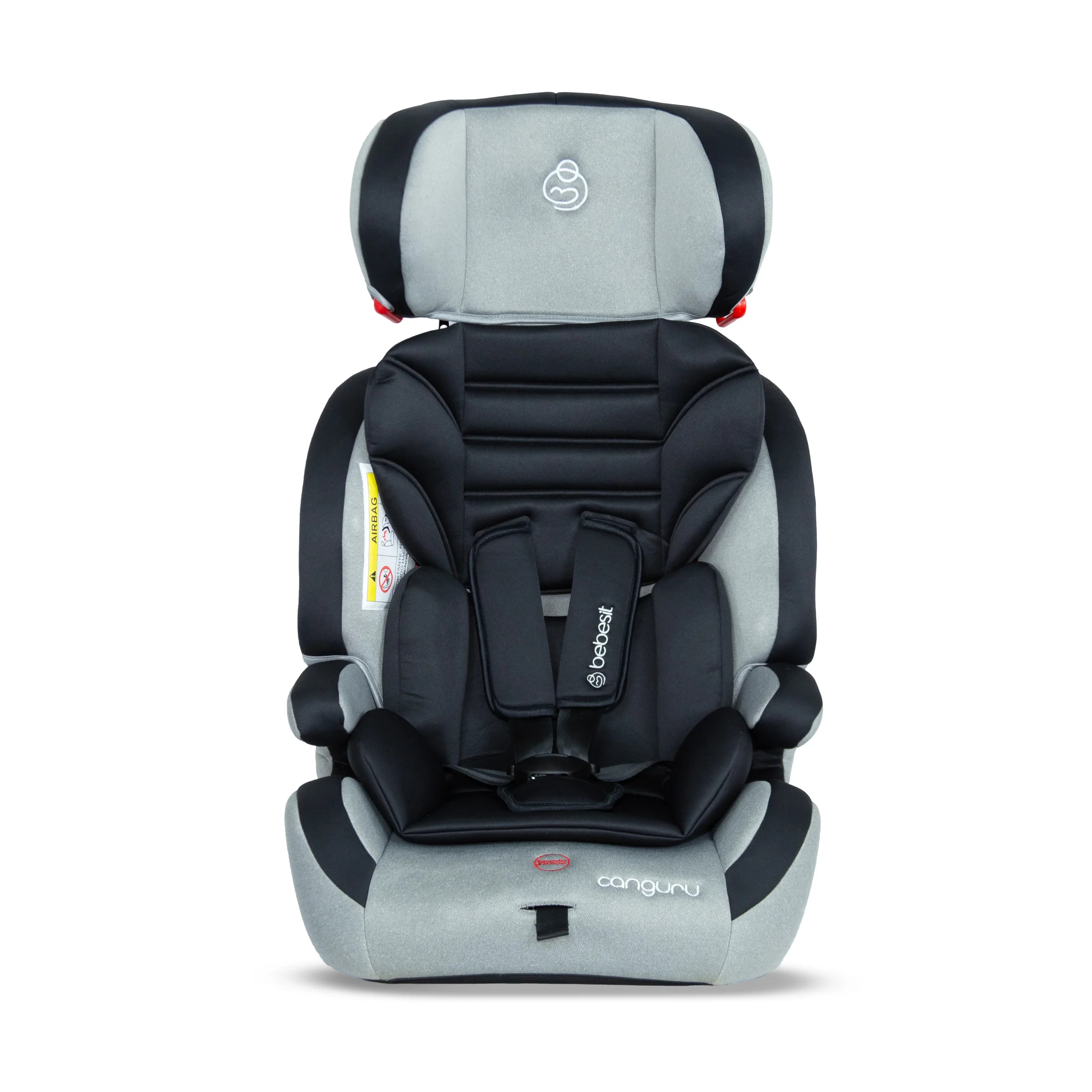 SILLA CARRO CANGURU 543 BEBESIT GRIS- - Imagen 3